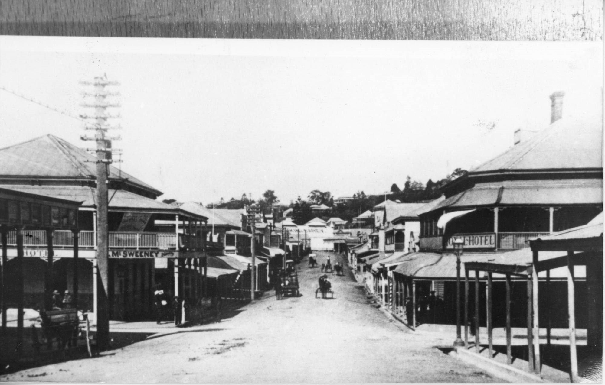 Central Mary Street circa 1900
