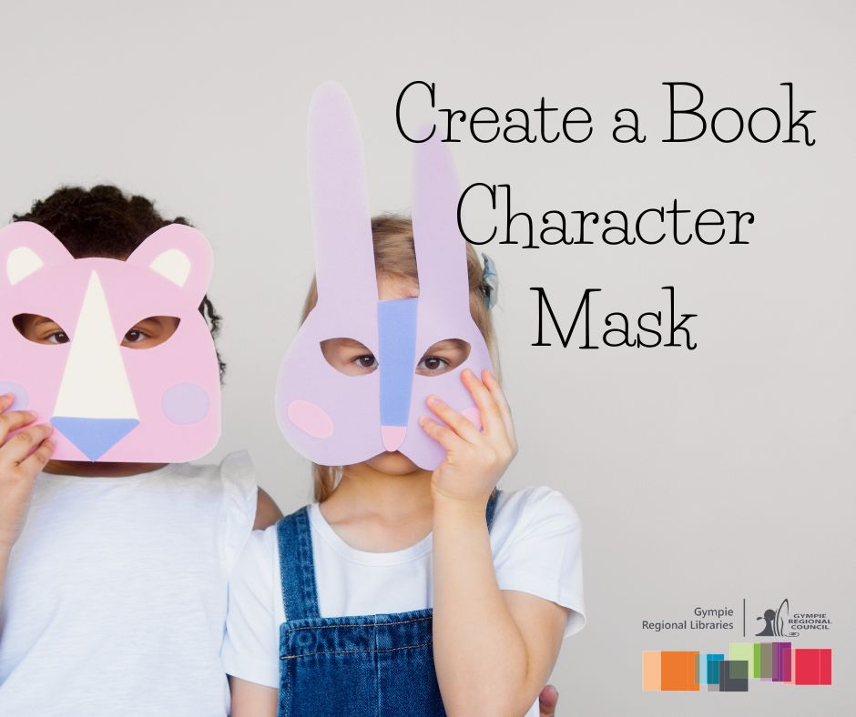 Book character mask