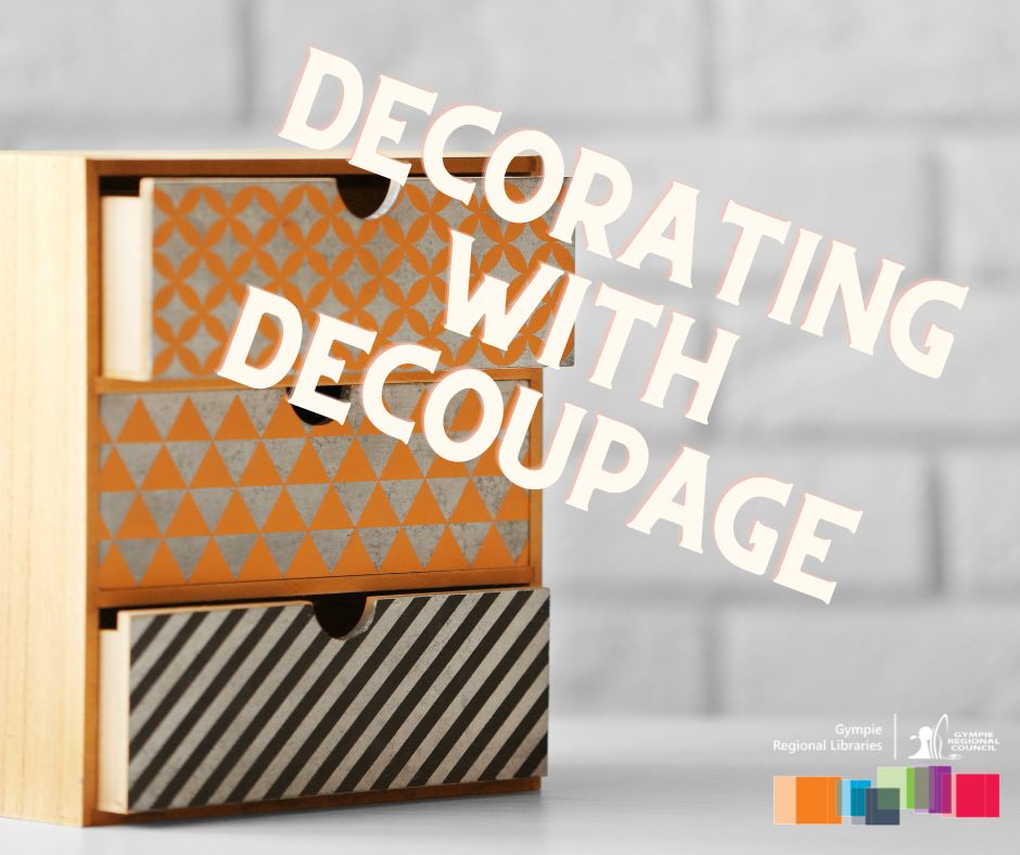 Decorating with decoupage