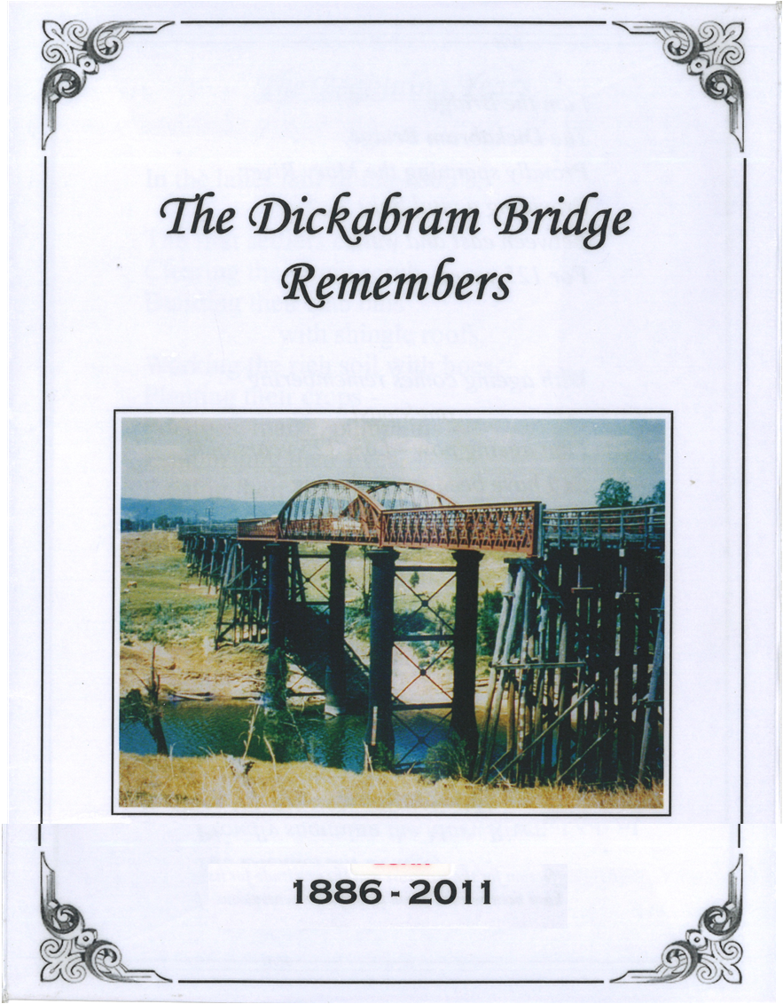 Dickabram bridge remembers cover