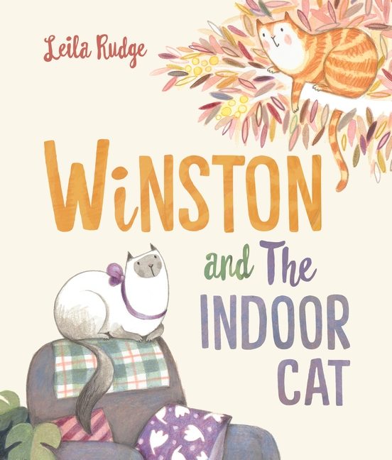 Winston and the indoor cat