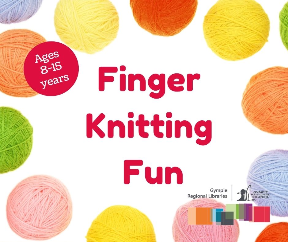 Finger knitting fun